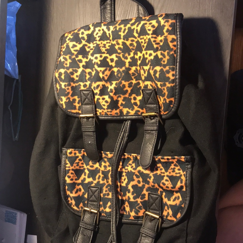 Leopard backpack
